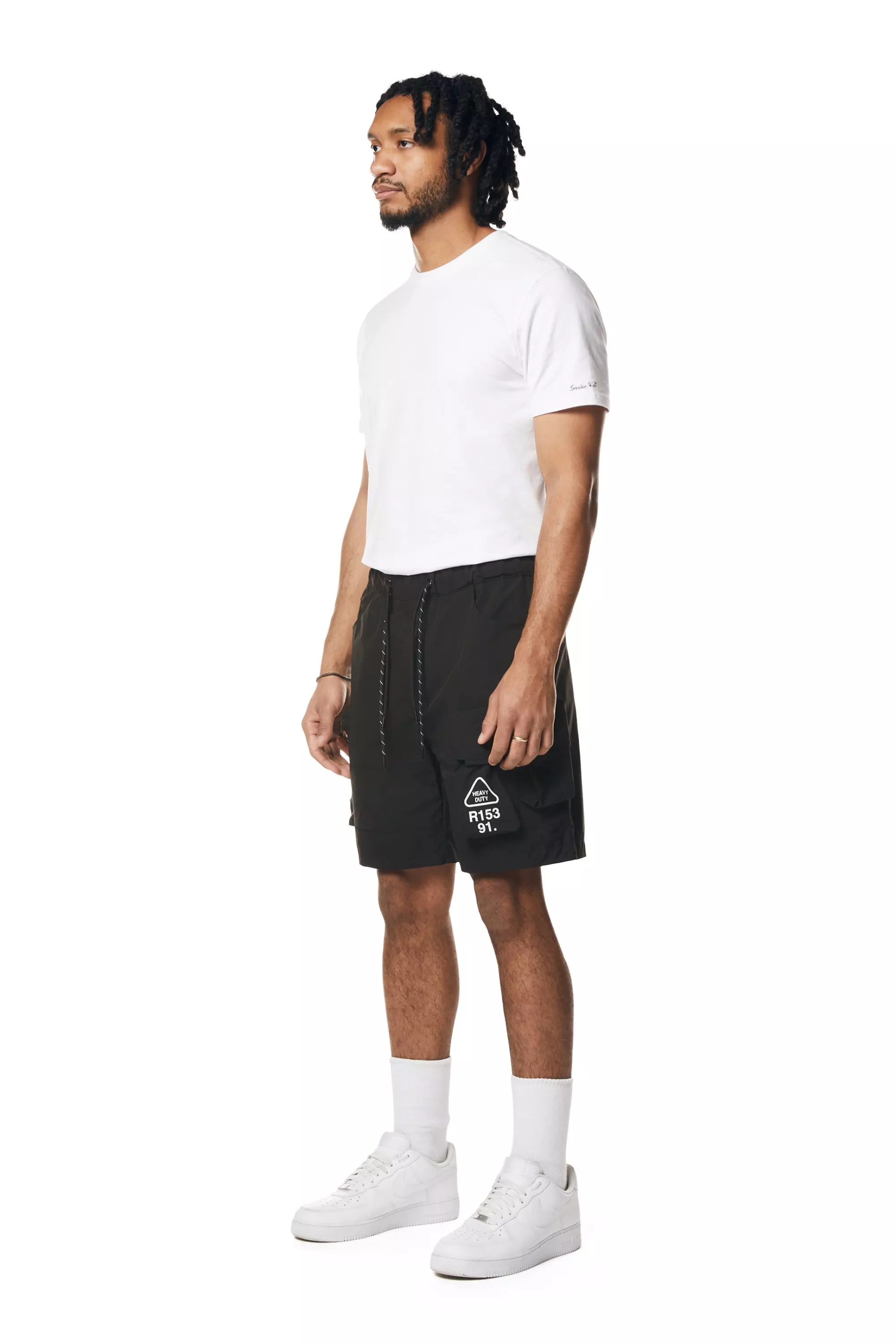 Smoke Rise Men's Utility Cargo Nylon Shorts